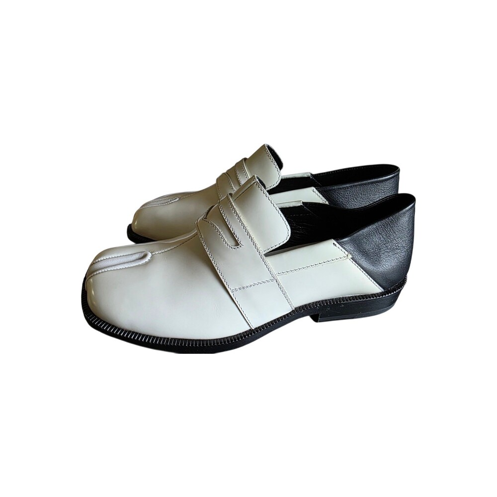 Maison Margiela Tabi Loafers US 5 EU 35 Womens White Black $1250